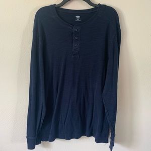 Blue Old Navy Long Sleeve Shirt